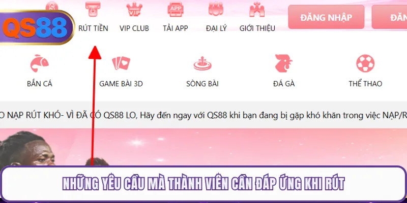 Những yêu cầu mà thành viên cần đáp ứng khi rút